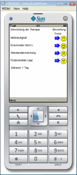 SiDiary - Diabetes Software f&uuml;r Java-Handy/