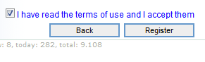 SiDiary Online AGB confirmation SiDiary Online AGB confirmation